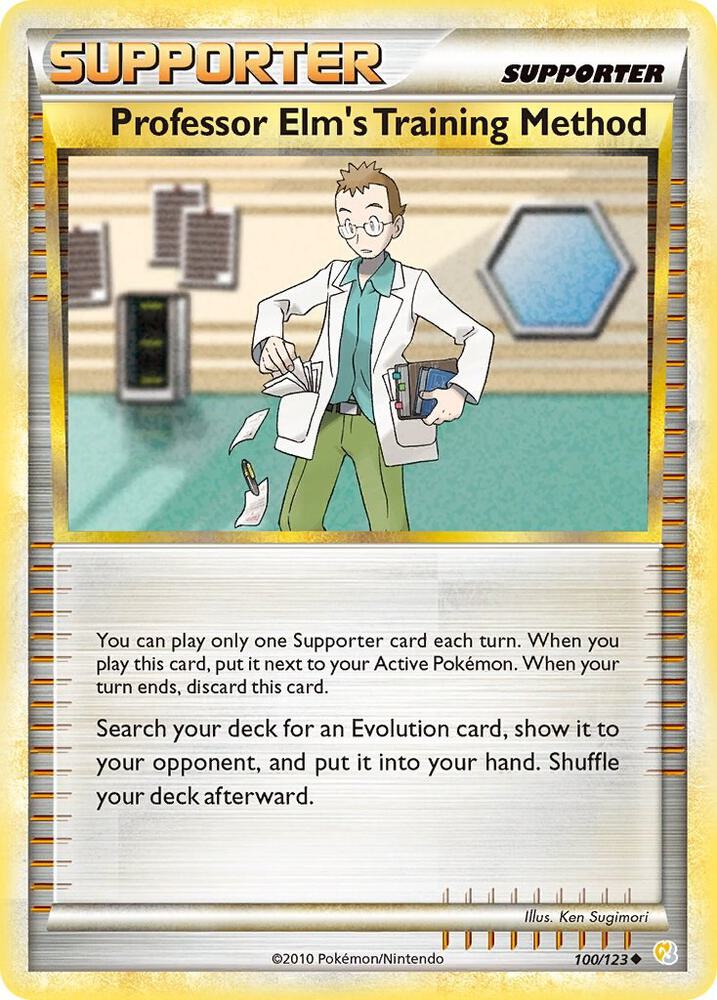 Professor Elm's Training Method 100/123 (HeartGold SoulSilver)  | Good Games Adelaide SA