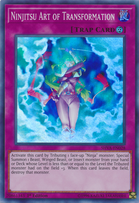 Ninjitsu Art of Transformation [SHVA-EN028] Super Rare | Good Games Adelaide SA