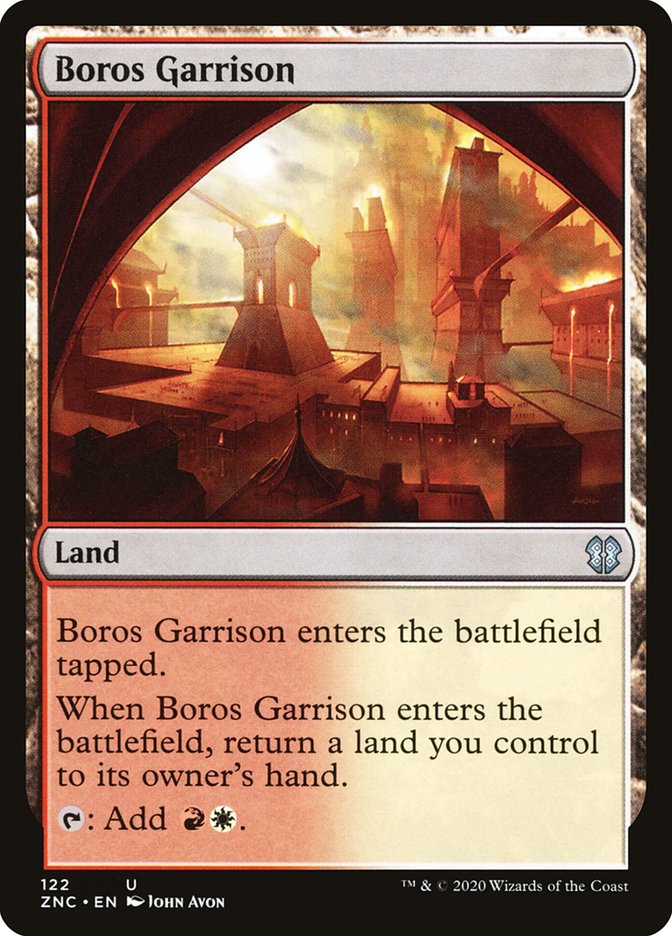 Boros Garrison [Zendikar Rising Commander] | Good Games Adelaide SA