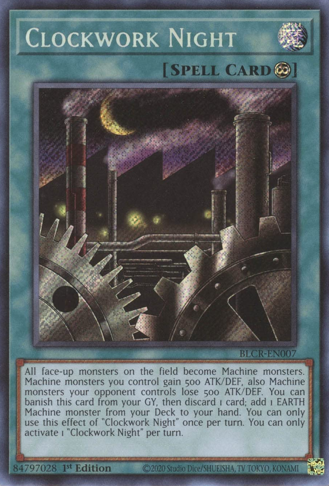 Clockwork Night [BLCR-EN007] Secret Rare | Good Games Adelaide SA