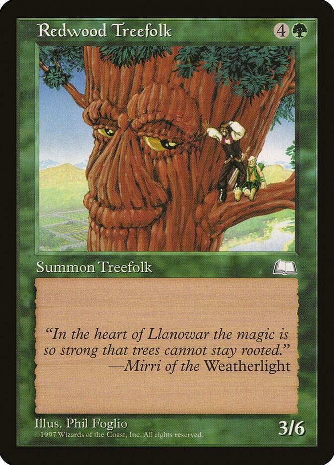 Redwood Treefolk  (Weatherlight)  | Good Games Adelaide SA