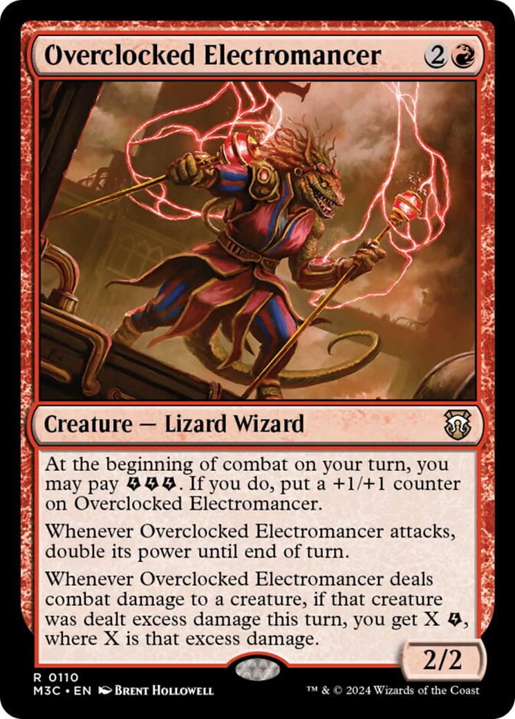 Overclocked Electromancer [Modern Horizons 3 Commander] | Good Games Adelaide SA