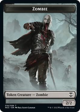 Zombie Goat Double Sided Token 16 // 6 (Commander: Streets of New Capenna)  | Good Games Adelaide SA