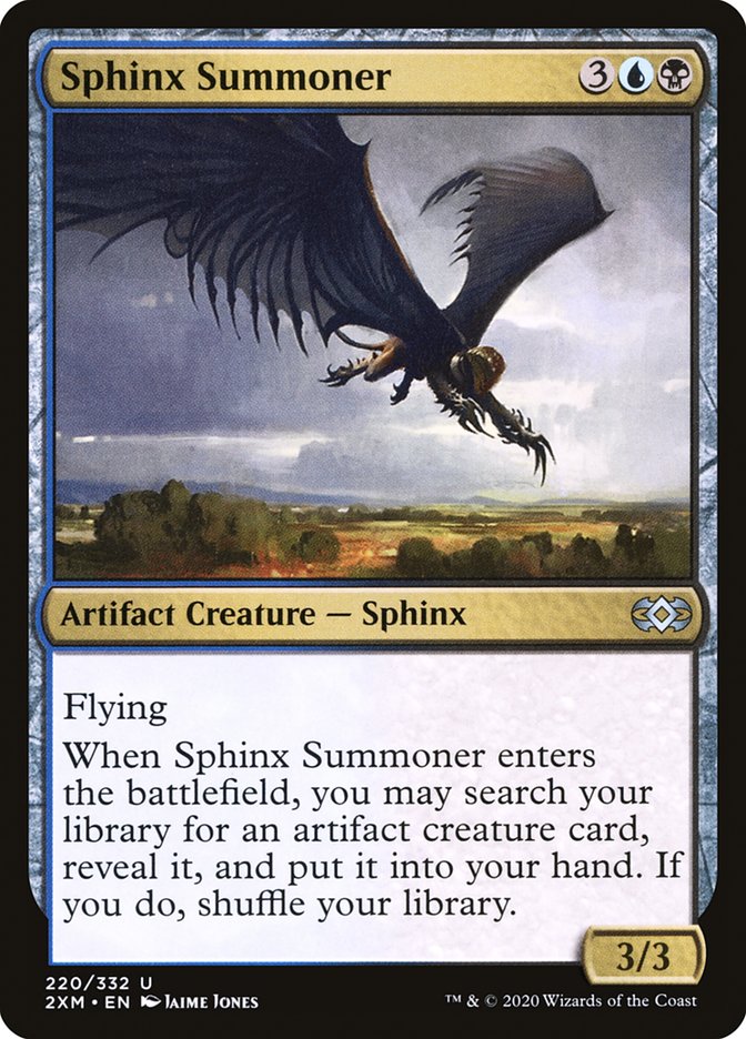 Sphinx Summoner 220 (Double Masters)  - Foil | Good Games Adelaide SA
