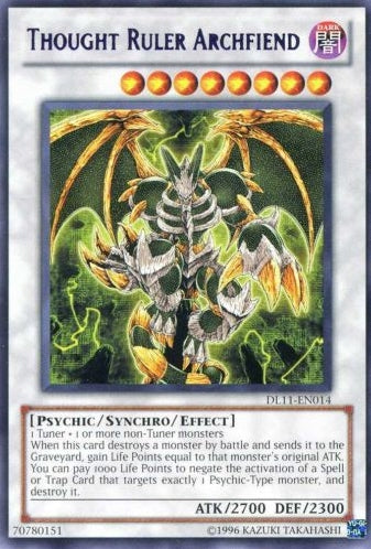 Thought Ruler Archfiend (Purple) [DL11-EN014] Rare | Good Games Adelaide SA