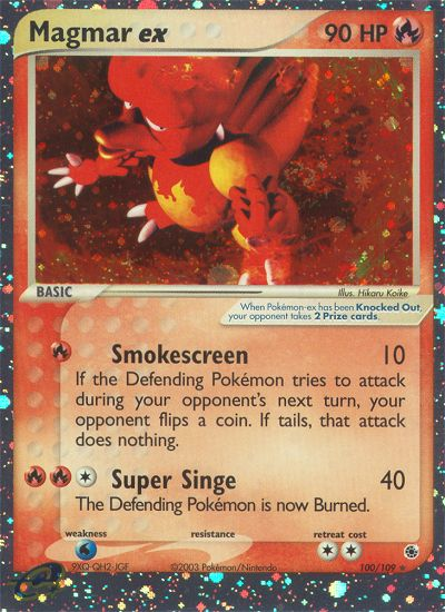 Magmar ex (100/109) [EX: Ruby & Sapphire] | Good Games Adelaide SA