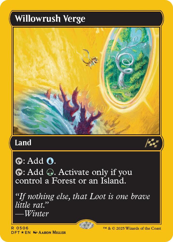 Willowrush Verge 506 (Aetherdrift)  - Foil | Good Games Adelaide SA