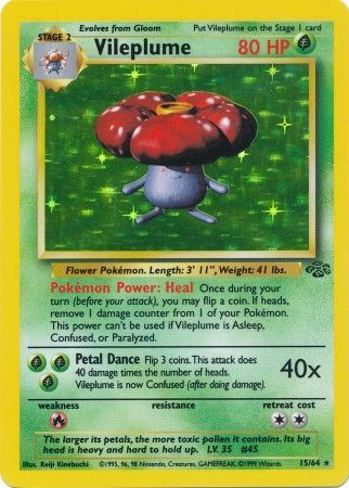 Vileplume (15/64) [Jungle Unlimited] | Good Games Adelaide SA