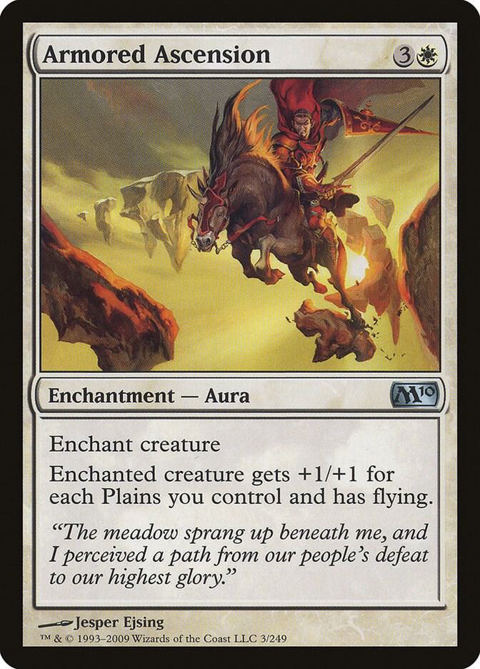 Armored Ascension 3 (Magic 2010 (M10))  - Foil | Good Games Adelaide SA