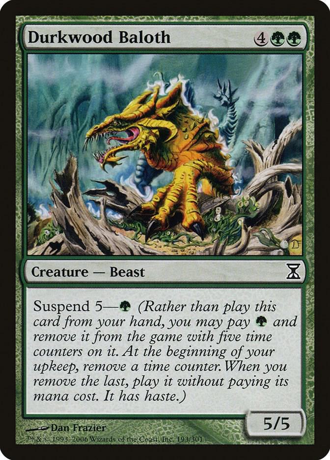 Durkwood Baloth 193 (Time Spiral)  - Foil | Good Games Adelaide SA