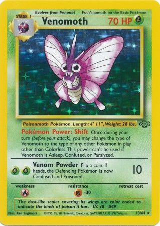Venomoth (13/64) [Jungle Unlimited] | Good Games Adelaide SA