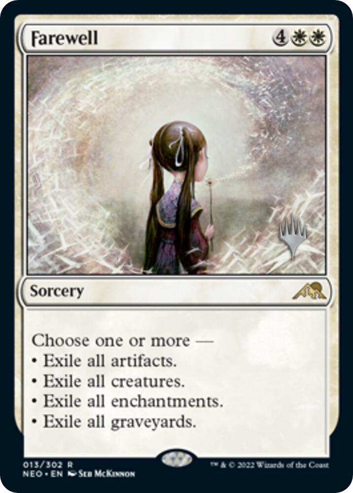 Farewell 13 (Promo Pack: Kamigawa: Neon Dynasty)  - Foil | Good Games Adelaide SA