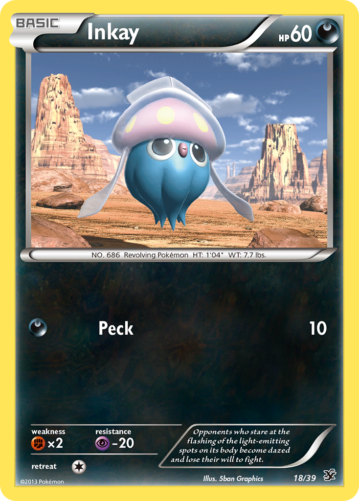 Inkay (18/39) [XY: Kalos Starter Set] | Good Games Adelaide SA