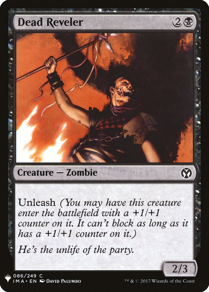 Dead Reveler [Mystery Booster] | Good Games Adelaide SA