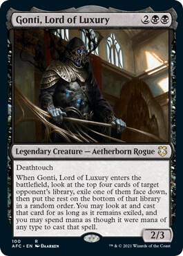 Gonti Lord of Luxury 100 (Commander: Adventures in the Forgotten Realms)  | Good Games Adelaide SA