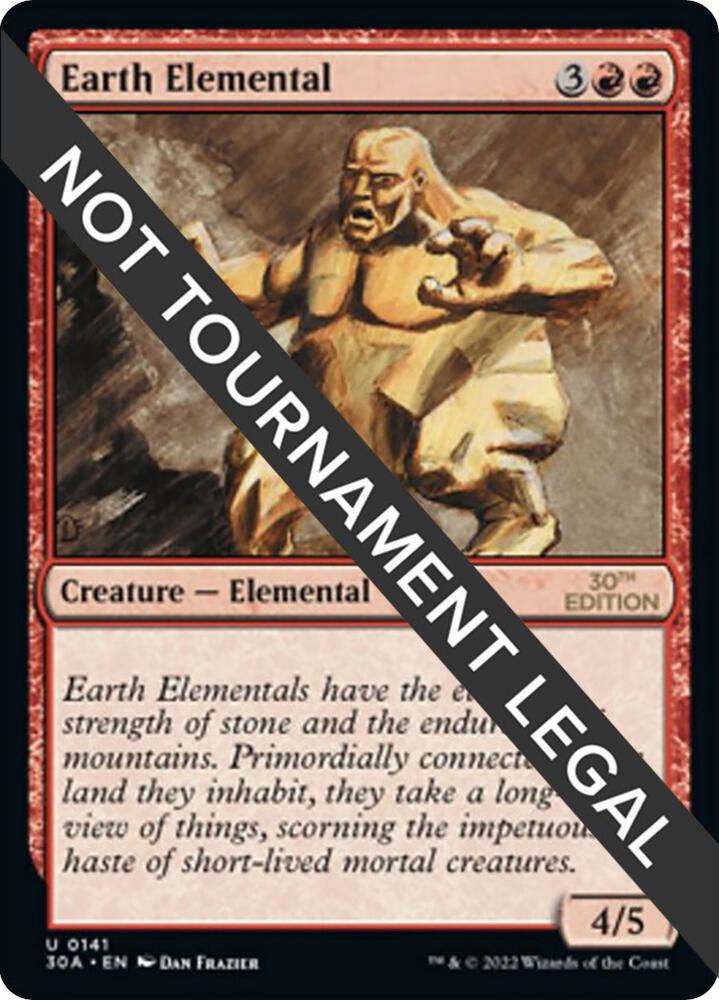 Earth Elemental 141/594 (30th Anniversary Edition)  | Good Games Adelaide SA