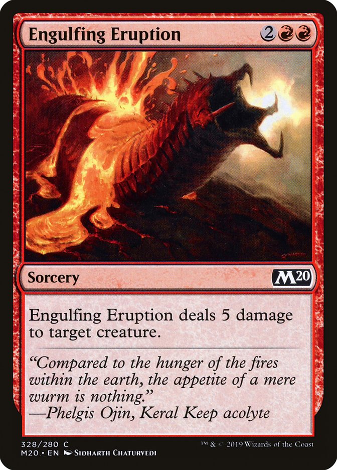 Engulfing Eruption [Core Set 2020] | Good Games Adelaide SA