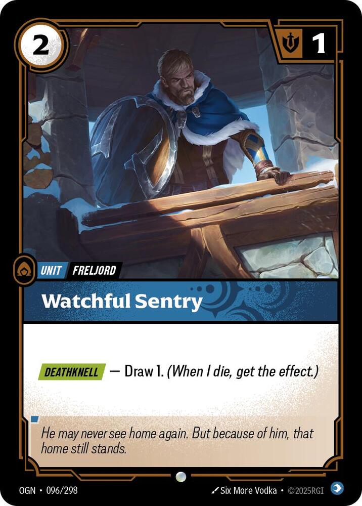 Watchful Sentry 096/298 (Origins)  | Good Games Adelaide SA