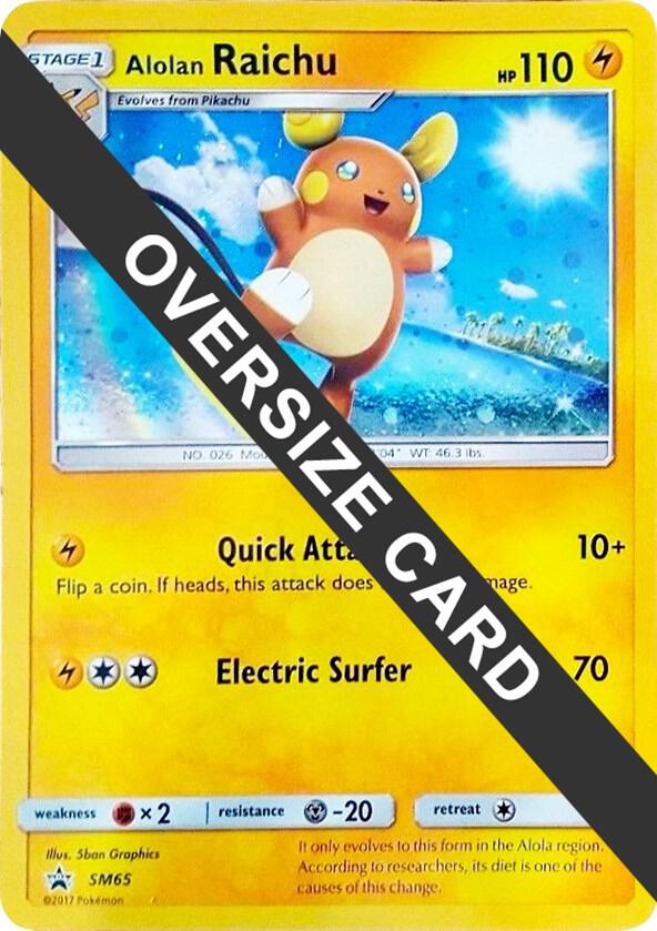 Alolan Raichu SM65 SM65 (Jumbo Cards)  - Holofoil | Good Games Adelaide SA