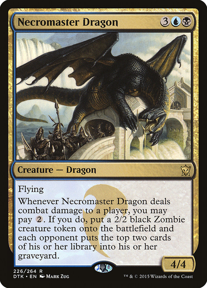 Necromaster Dragon 226 (Dragons of Tarkir)  - Foil | Good Games Adelaide SA