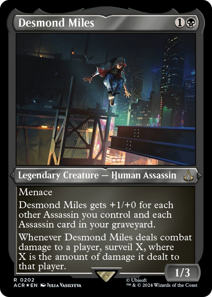 Desmond Miles (Foil Etched) [Assassin's Creed] | Good Games Adelaide SA