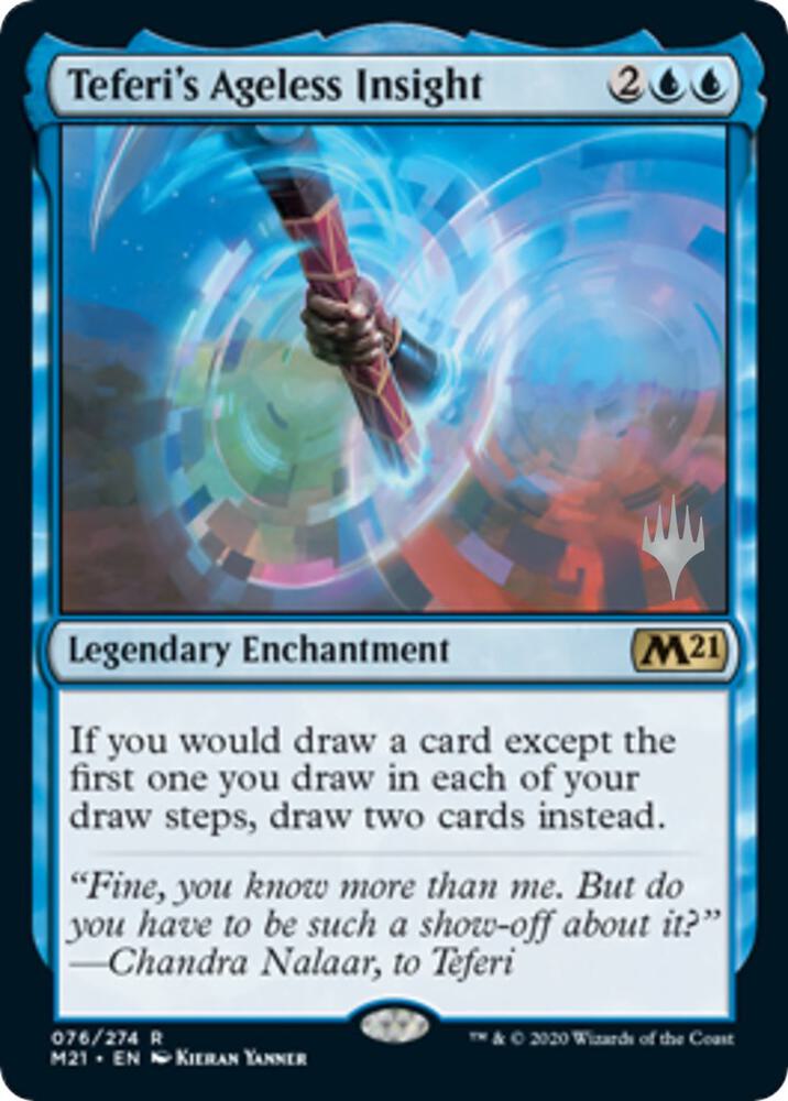Teferis Ageless Insight 76 (Promo Pack: Core Set 2021)  | Good Games Adelaide SA
