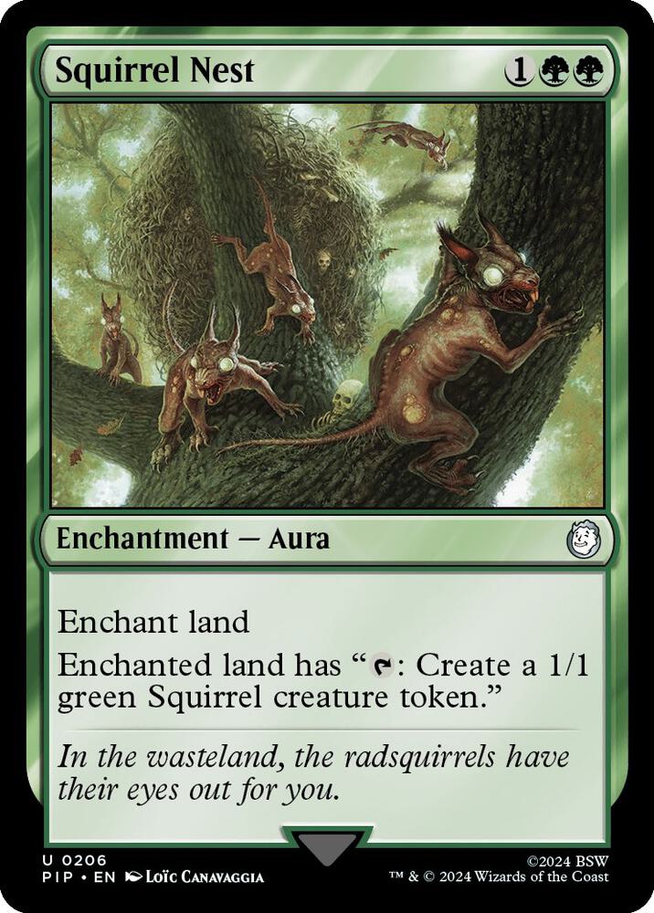 Squirrel Nest 206 (Universes Beyond: Fallout)  - Foil | Good Games Adelaide SA
