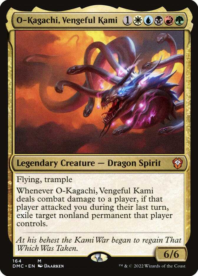 O-Kagachi, Vengeful Kami 164 (Commander: Dominaria United)  | Good Games Adelaide SA