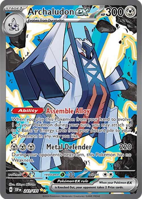 Archaludon ex 241/191 (SV08: Surging Sparks)  - Holofoil | Good Games Adelaide SA