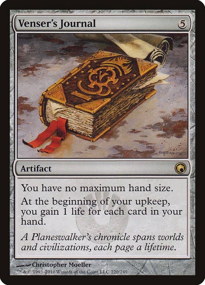 Venser's Journal 220 (Scars of Mirrodin)  | Good Games Adelaide SA