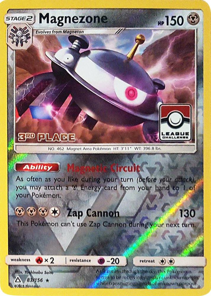 Magnezone 83 156 League Challenge 3rd Place 083/156 (League & Championship Cards)  - Reverse Holofoil | Good Games Adelaide SA