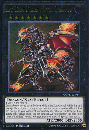 Red-Eyes Flare Metal Dragon [CORE-EN054] Ultimate Rare | Good Games Adelaide SA