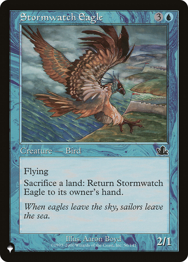 Stormwatch Eagle [The List] | Good Games Adelaide SA