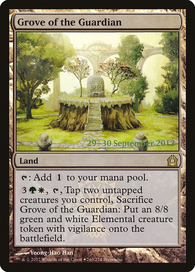 Grove of the Guardian 240 (Prerelease Cards)  - Foil | Good Games Adelaide SA