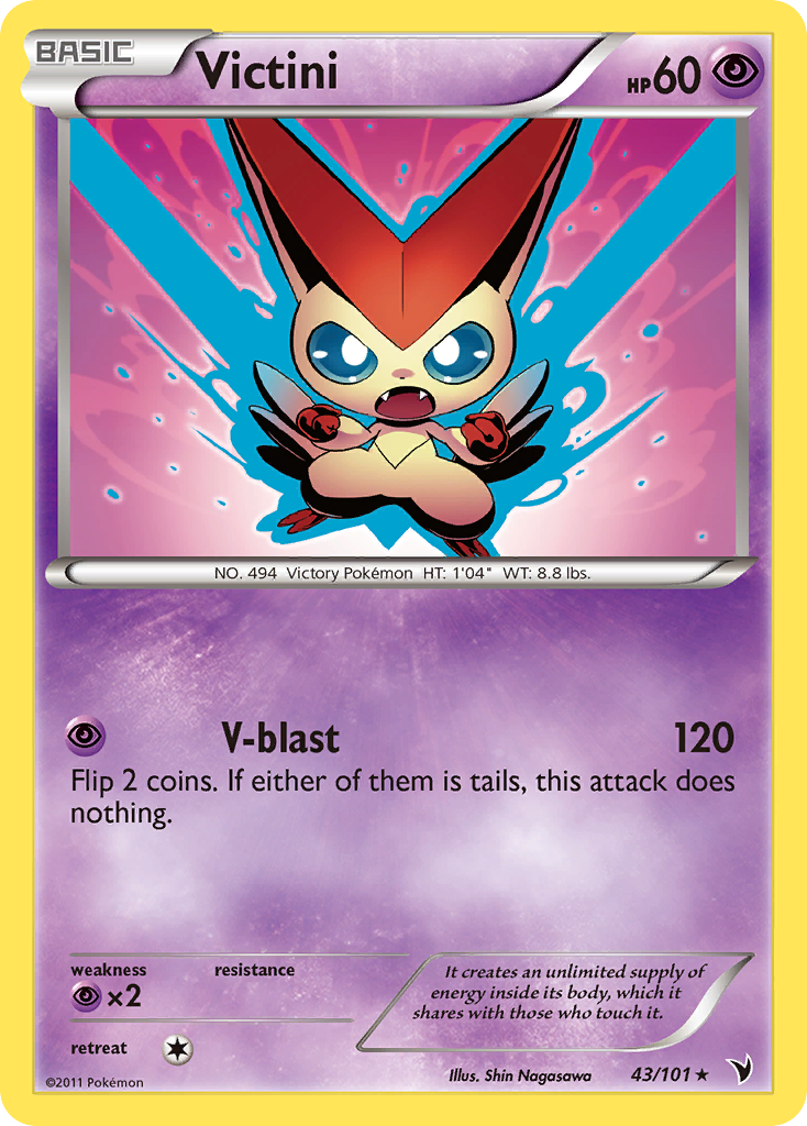 Victini (43/101) [Black & White: Noble Victories] | Good Games Adelaide SA