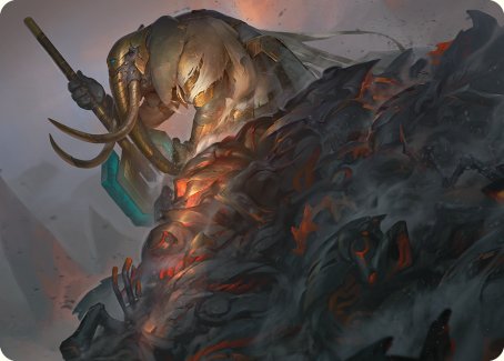Against All Odds Art Card [Phyrexia: All Will Be One Art Series] | Good Games Adelaide SA