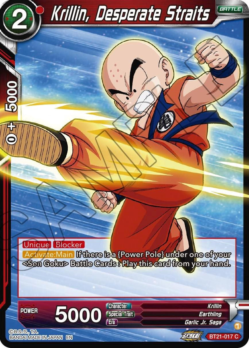 Krillin, Desperate Straits (BT21-017) [ZENKAI Series: Set 04] | Good Games Adelaide SA