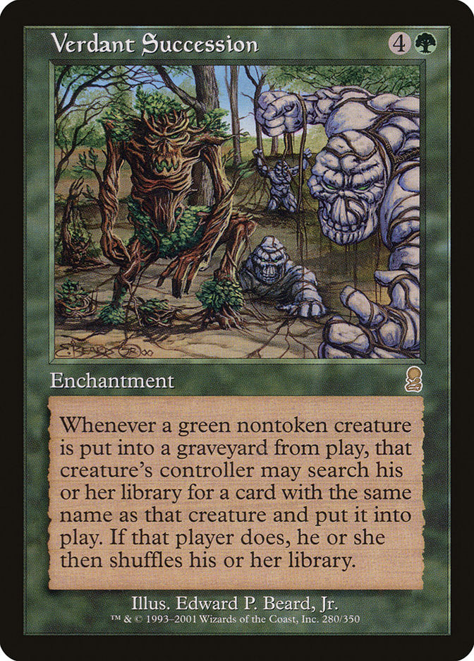 Verdant Succession 280 (Odyssey)  - Foil | Good Games Adelaide SA