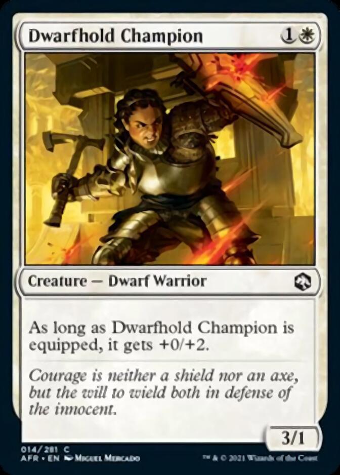 Dwarfhold Champion [Dungeons & Dragons: Adventures in the Forgotten Realms] | Good Games Adelaide SA