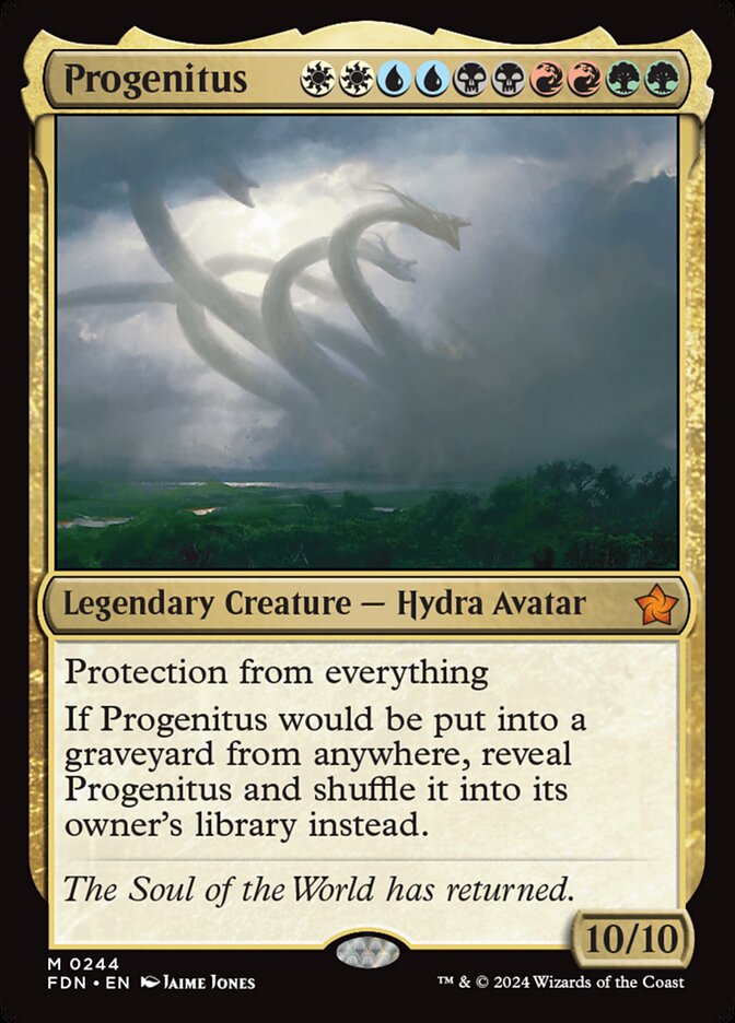 Progenitus 244 (Foundations)  - Foil | Good Games Adelaide SA