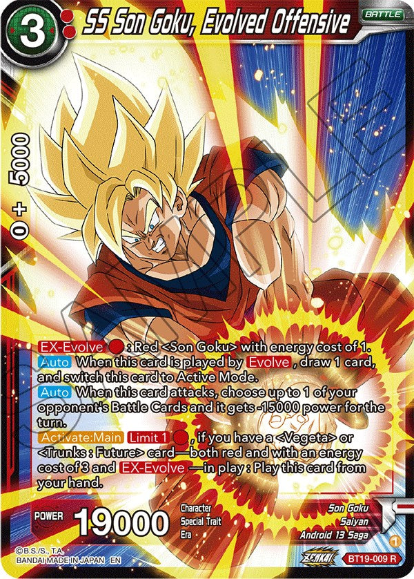 SS Son Goku, Evolved Offensive (BT19-009) [Fighter's Ambition] | Good Games Adelaide SA