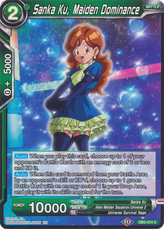 Sanka Ku, Maiden Dominance [DB2-074] | Good Games Adelaide SA