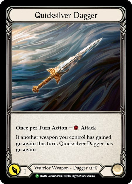Quicksilver Dagger [LGS112] (Dynasty)  Cold Foil | Good Games Adelaide SA