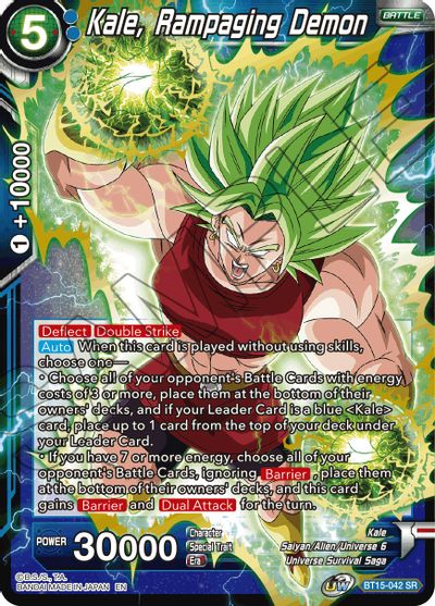 Kale, Rampaging Demon [BT15-042] | Good Games Adelaide SA