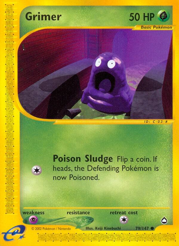 Grimer 079/147 (Aquapolis)  | Good Games Adelaide SA