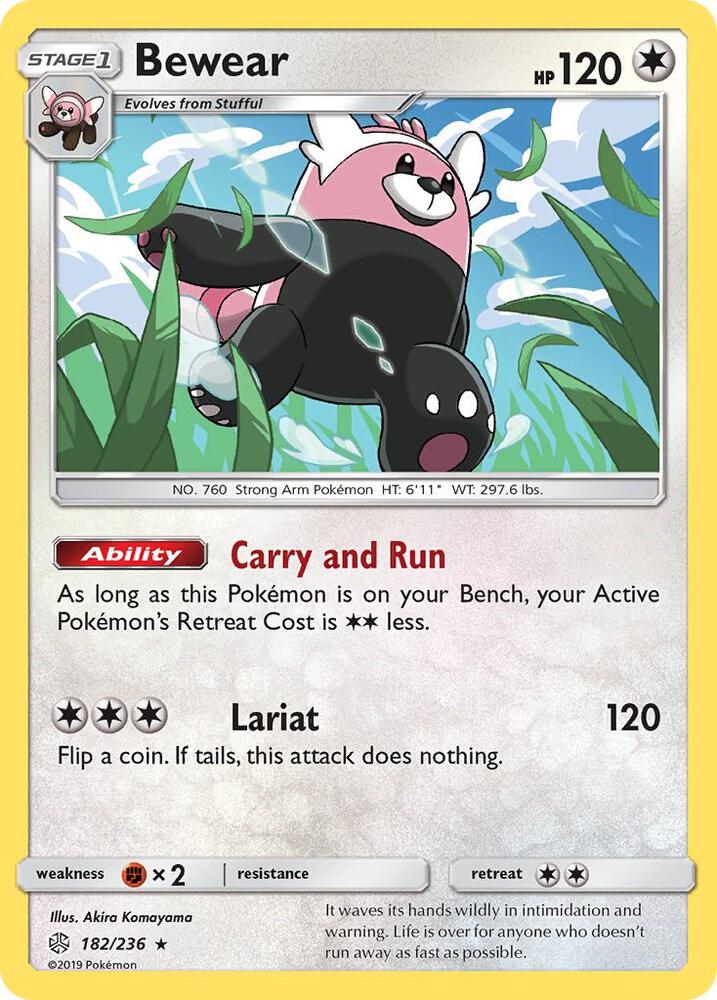 Bewear 182/236 (SM - Cosmic Eclipse)  | Good Games Adelaide SA