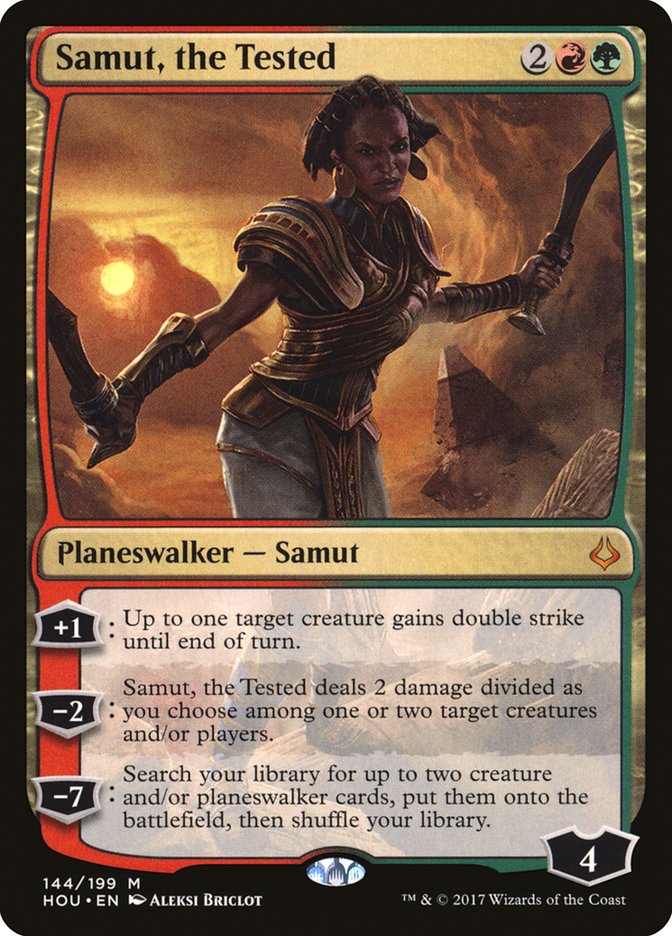Samut, the Tested 144 (Hour of Devastation)  - Foil | Good Games Adelaide SA