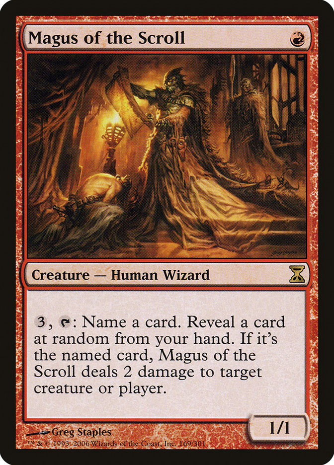 Magus of the Scroll 169 (Time Spiral)  | Good Games Adelaide SA
