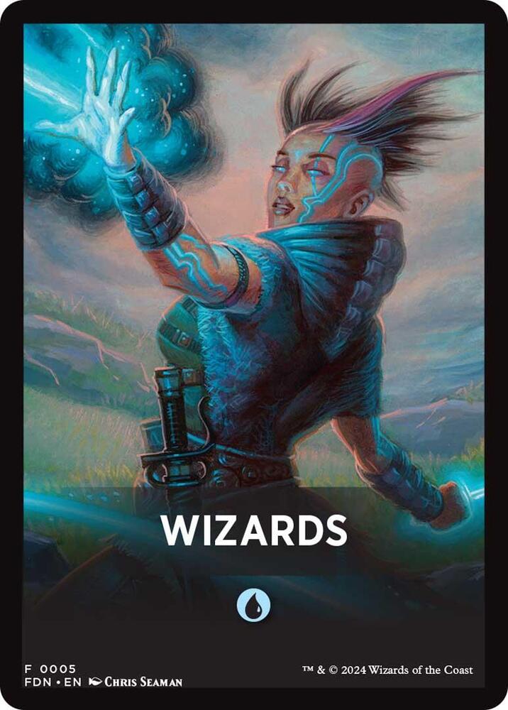 Wizards Theme Card 5 (Foundations)  | Good Games Adelaide SA