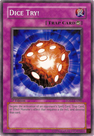 Dice Try! [LODT-EN080] Common | Good Games Adelaide SA